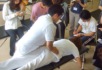 姿勢調整師技術